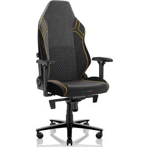<span class=keywords><strong>Chaise</strong></span> de Gaming Grande Taille Pivotante Entièrement Réglable avec Mécanisme Grenouille, en Mousse à Durcissement à Froid Noire 4D, Meilleure <span class=keywords><strong>Chaise</strong></span> <span class=keywords><strong>Gamer</strong></span> OEM Durable - Product Image 1