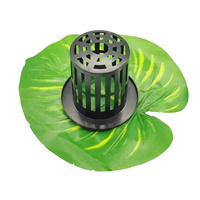 Pots en filet hydroponiques en plastique noir et blanc, petits pots à mailles fines pour micro-légumes et herbes