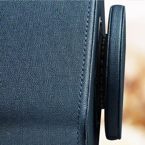 Support de télécommande en cuir PU rotatif à 360 degrés au design classique, <span class=keywords><strong>organisateur</strong></span> de bureau multifonctionnel brillant en forme de polygone pour la maison - Product Image 6