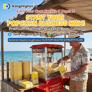 <span class=keywords><strong>Machine</strong></span> <span class=keywords><strong>à</strong></span> Popcorn Électrique Commerciale <span class=keywords><strong>Rétro</strong></span> Automatique avec Chariot et Roues pour Fête, Certifiée CE, Vente en Gros - Product Image 6