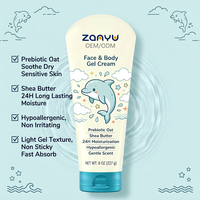 Crème pour le visage de l'enfant de marque privée hydratation 24 heures gel crème pour le visage et le corps des enfants séchage rapide et léger pour les peaux sensibles