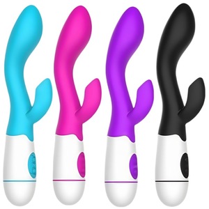 30 frequenza USB ricaricabile in Silicone <span class=keywords><strong>viola</strong></span> Dildo Wireless signora giocattolo del sesso di spinta G Spot coniglio <span class=keywords><strong>vibratore</strong></span> per le donne di sesso femminile - Product Image 1