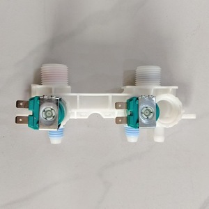 Valve d'entrée d'eau pour lave-linge W11161683 220V, pièce électrique en plastique durable - Product Image 1