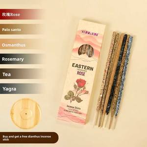 Premium eco-friendly per aromaterapia bastoncini di incenso Agarwood sandalo osmanto rosa per uso interno naturale Palo Santo fatto a mano - Product Image 1