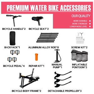 Bicicletas Acuáticas con Hélice para Deportes Acuáticos, Novedad, Portátiles e Inflables, Ideales para Reuniones de Amigos - Product Image 5