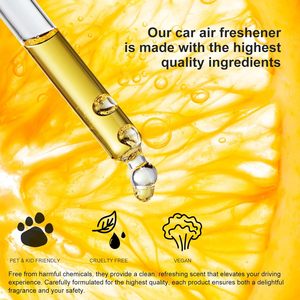 Difusor de Perfume Líquido para Coche, Moderno, Colgante, de Madera y Vidrio, 8ml, Ambientador para Auto, Venta al Por Mayor - Product Image 3