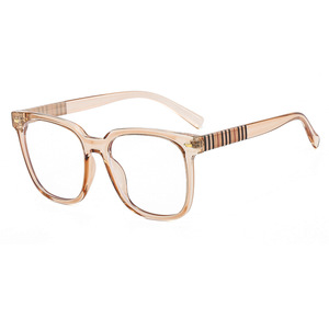 Gafas de vista Psn Square con montura completa, lentes transparentes negras, unisex, montura TR90, tamaño mediano - Product Image 5