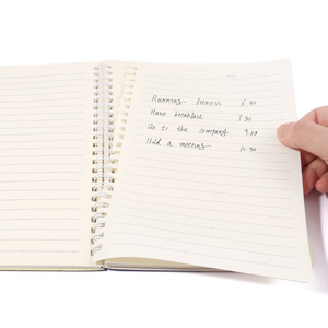 Foska các loại màu sắc chiến đấu mực chảy máu 60 tờ Đại Học Cai Trị 70gsm giấy xoắn ốc lót máy tính xách tay để dễ dàng xé ra - Product Image 6