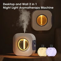 Diffuseur d'aromathérapie haut de gamme 3 Modes parfumeur humidificateur à diffusion rapide ultrasonique diffuseur de charge USB à faible bruit pour la maison