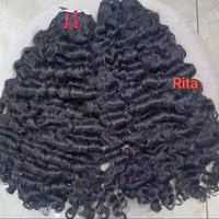 Grossiste en cheveux vietnamiens bruts non traités doublement étirés, livraison directe, 100% cheveux humains bruts cambodgiens, lots de cheveux bouclés crépus 4C