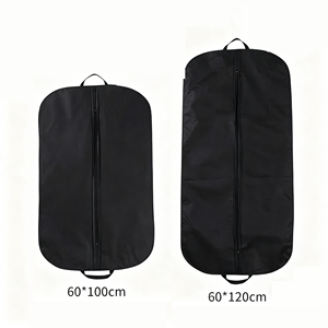 Housse de rangement pour robe de mariée, non tissée, anti-poussière, avec fermeture éclair, logo personnalisé, impression UV, durable, housse anti-poussière pour vêtements - Product Image 2