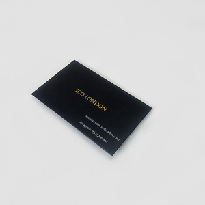 <span class=keywords><strong>Biglietti</strong></span> <span class=keywords><strong>da</strong></span> <span class=keywords><strong>Visita</strong></span> Personalizzati di Lusso in Cartone/Carta con Logo in Rilievo/Incavato, Stampa in Lamina d'Oro, Laminazione con Film, Stampa Digitale Personalizzata - Product Image 2