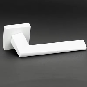 Nhà Máy Cung Cấp Sang Trọng Hiện Đại Đòn Bẩy Tay Nắm Cửa Kẽm Hợp Kim Xử Lý Và Tay Nắm Cửa - Product Image 3