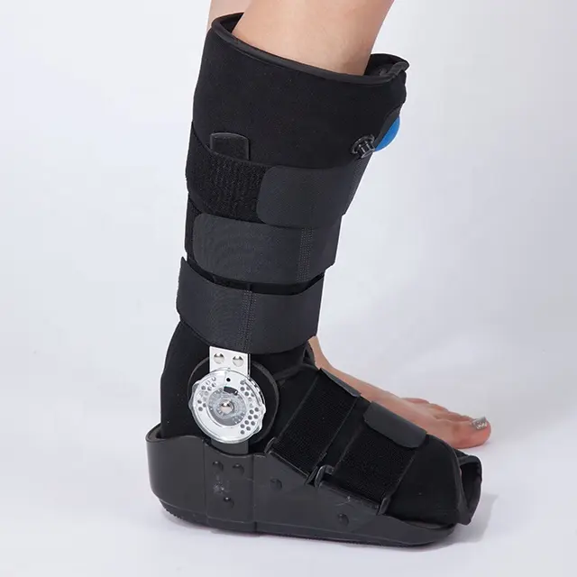 Andador de cámara de aire ajustable para arranque, cómodo y físico, rodillera de rotura de tobillo, bota para andador