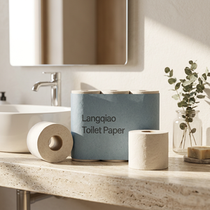 <span class=keywords><strong>Papel</strong></span> Higiénico Suave y Delicado Langqiao de 3 Capas, Biodegradable, para Clínicas, Salones y Espacios de Salud - Product Image 1