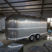 Nouvelle remorque alimentaire mobile avec cuisine complète Restaurant Hot Dog Camper Van Pizza Café Food Cart Ice Cream Food Truck
