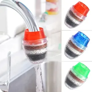 Wholesale Hot Sale Universal Rain Activated Carbon Tap Water Filter Guard Purifier with Adpator - Product Image 4