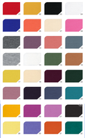 Tissu polaire tricoté brossé épais 50% coton 45% polyester 5% élasthanne pour sweats chauds automne-hiver