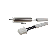 NTC 10k 50K 100K B3950 B3435 B3977 Thermistor Klimaanlagen-Temperatursensor 6*25MM Kupfer-Sondengehäuse für Klimaanlagen