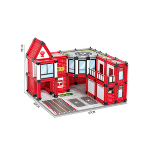 Engineering Construction <b>Building</b> Blocks 139Pcs 22x23.9x32.8Cm For Kids Age 4+ Educational Toy <b>Model</b> Set - Product Image 2