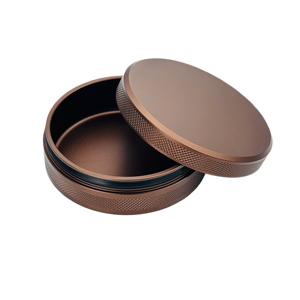 Boîte de rangement métallique monocouche grande capacité pour gommes, logo personnalisable, design moleté, en aluminium anodisé, boîtes <span class=keywords><strong>à</strong></span> snus premium, usinage par électroérosion <span class=keywords><strong>à</strong></span> fil - Product Image 2