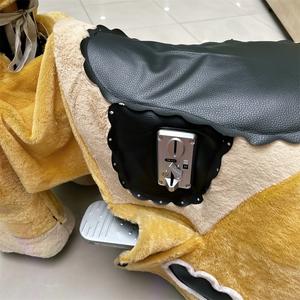 سكوتر كهربائي من المصنع مباشرة للجنسين Stuffy Kiddie لعبة ركوب الحيوانات القطيفة للأطفال نمط متنزه رخيصة الثمن - Product Image 4