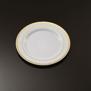 9" Disposable Plastic Round Party Plate For Wedding Combo Set