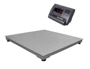 Báscula Ganadera Electrónica Digital Económica de 1.2x1.5m para Granja, Báscula Veterinaria para Cerdos, Ganado Vacuno y Ovejas con Barrera - Product Image 1