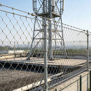 Filet anti-drone en corde nouée avec services de soudage et de pliage, protection en maille métallique, fil d'acier galvanisé - Product Image 5