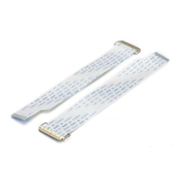 QWYCONN Kabel FFC Ribbon 15-Pin 15-200cm untuk Kamera Raspberry Pi 3/3B/2 (ISO9001 untuk Memenuhi Standar ROHS & REACH)