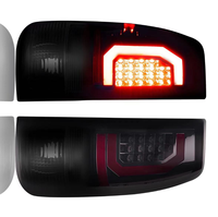 Feux arrière personnalisés pour Ford F250 99-07, feux LED étanches avec lentille transparente, installation plug and play