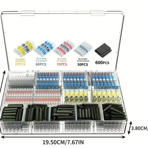 Terminaux annulaires pour ingénierie chimique, 800 pièces, soudure en cuivre pur, style européen, pour l'électronique d'éclairage - Product Image 3