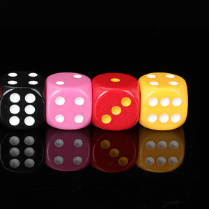 Tùy Chỉnh 16Mm Vòng Góc Trò Chơi Xúc Xắc Đặt 6 Mặt Sòng Bạc Xúc Xắc Rắn Nhiều Màu Túi <span class=keywords><strong>Acrylic</strong></span> Dices Cho Hội Đồng Quản Trị Trò Chơi Đảng Ngày Lễ - Product Image 5