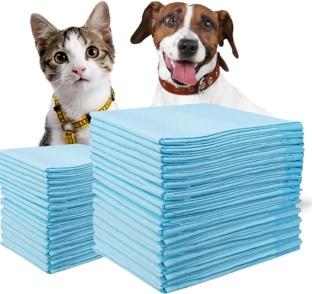 맞춤형 애완 동물 훈련 도구 누출 방지 흡수성 개 오줌 및 배변 패드 강아지 훈련 애완 동물 패드