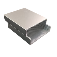 Kotak Outlet DAC casing Aloi aluminium Amplifier Audio 104*47*120 perak bergaya hitam ringan tahan lama