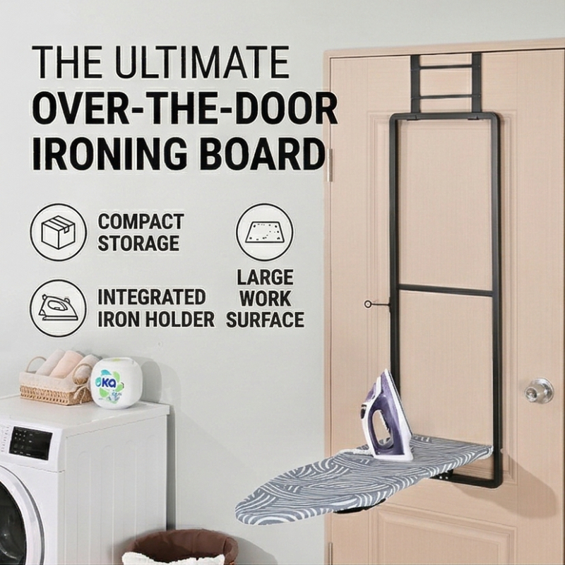 Fashion Design Door Hanging Foldable Ironing