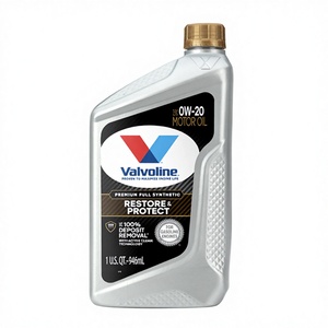 Valvoline Restore & Protect Aceite Base Lubricante Automotriz Sintético Completo SAE 0W-20, Paquete de 6 Unidades de 1 Cuarto de Galón 904536 - Product Image 1