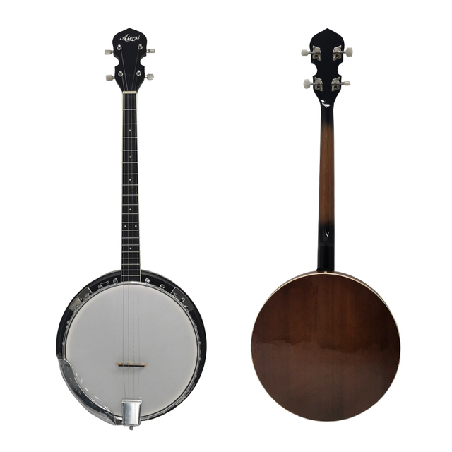 Aiersi Brand Hot Sale Good Quality 4 Strings Banjo Musical Instruments ODM/OEM Ready to Ship Custom logo Chinese Factory