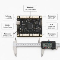 Carte de contrôleur DualSense PS5 de haute précision pour console de jeu électronique, système PCBA multicouche personnalisé de classe professionnelle