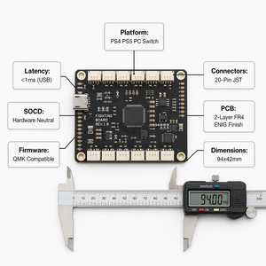 Carte de contrôleur DualSense <span class=keywords><strong>PS5</strong></span> de haute précision pour console de jeu électronique, système PCBA multicouche personnalisé de classe professionnelle - Product Image 6