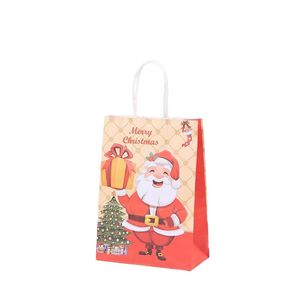 <b>White</b> Kraft Paper Christmas Shopping <b>Bags</b> Vietnam Manufacturer Custom Logo Twisted Handles Wholesale <b>Gift</b> Carrier <b>Bags</b> - Product Image 2