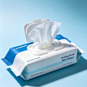 Lingettes nettoyantes emballées individuellement, lingettes humides hygiéniques portables pour une utilisation quotidienne en extérieur - Product Image 6
