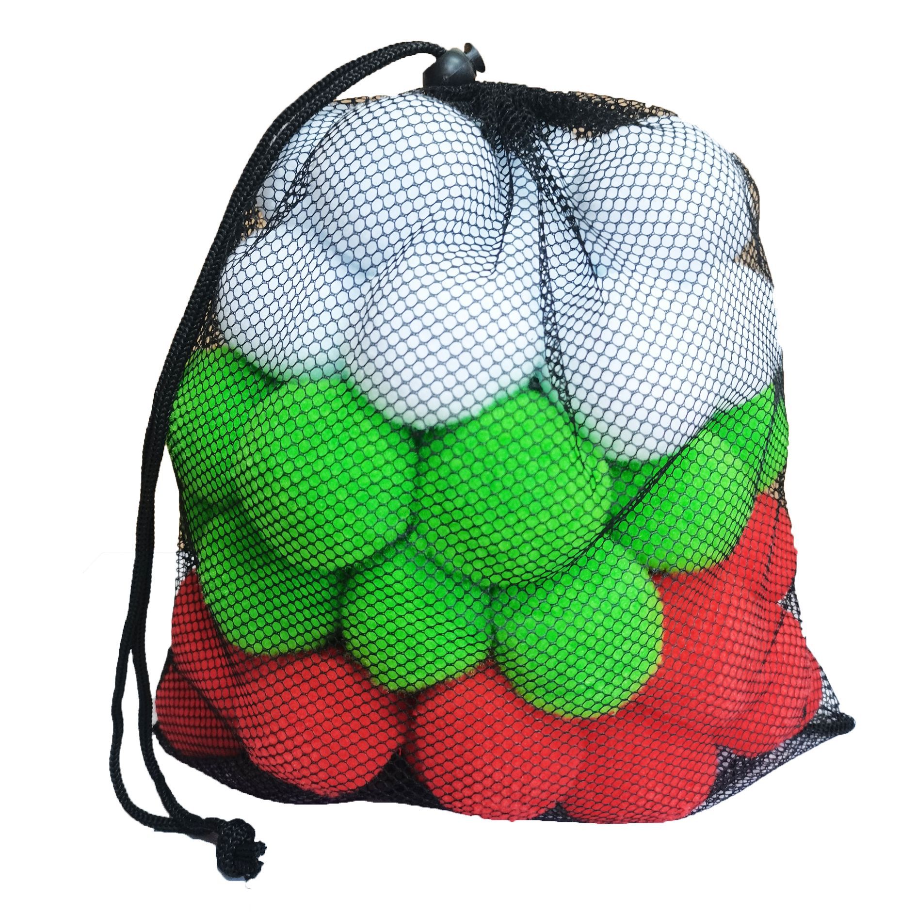 Noël rouge, vert et blanc 60 sacs nets 269g