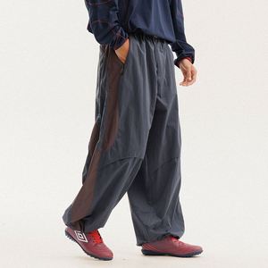 <span class=keywords><strong>Pantaloni</strong></span> Larghi da Uomo Personalizzati Stile Gorpcore, Impermeabili in Nylon, con Pannelli Arcuati, Casual - Product Image 3