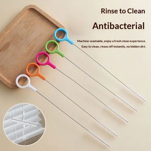 Long Manual Baby Pacifier and Cup <b>Cleaning</b> <b>Brush</b> with Fine Lengthening Design Model Yh002 Made in Shenzhen - Product Image 2