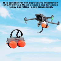 Accessoire de livraison par largage aérien double à induction lumineuse pour drones DJI Mavic 3, 2 et Air 2, 2S, 3, avec portée de contrôle à distance illimitée