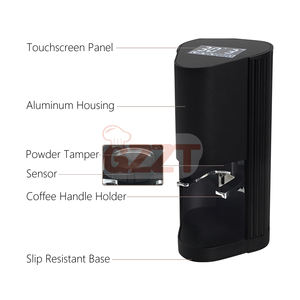 The Force Tamper Inviolable à café automatique avec poignée automatique en acier inoxydable 304 Outils de marteau à poudre de café - Product Image 6