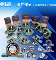 UCFL314 UCFL314-43 UCFL314-44 Bantalan Pillow Block Flange Dua Baut dengan Rumah Besi Cor Abu-abu HT200/Ductile FCD450 untuk Penggunaan Pertanian