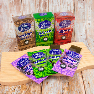 Mixed Flavored Hemps Wraps Cones Brown <b>Rolling</b> Paper Cone - Product Image 1