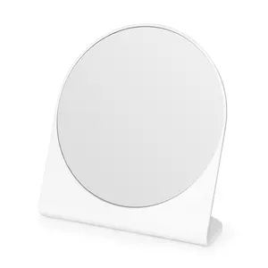 Pasokan langsung produsen cermin kosmetik meja PS logam bulat Ukuran kustom untuk dekorasi rumah